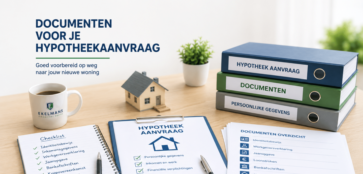 Ekelmans Financieel Advies | Welke documenten heeft u nodig voor een hypotheekaanvraag? hypotheekaanvraag